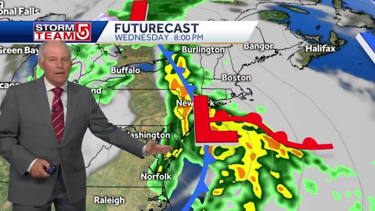 Video: Incoming storm to bring heavy rain, wind