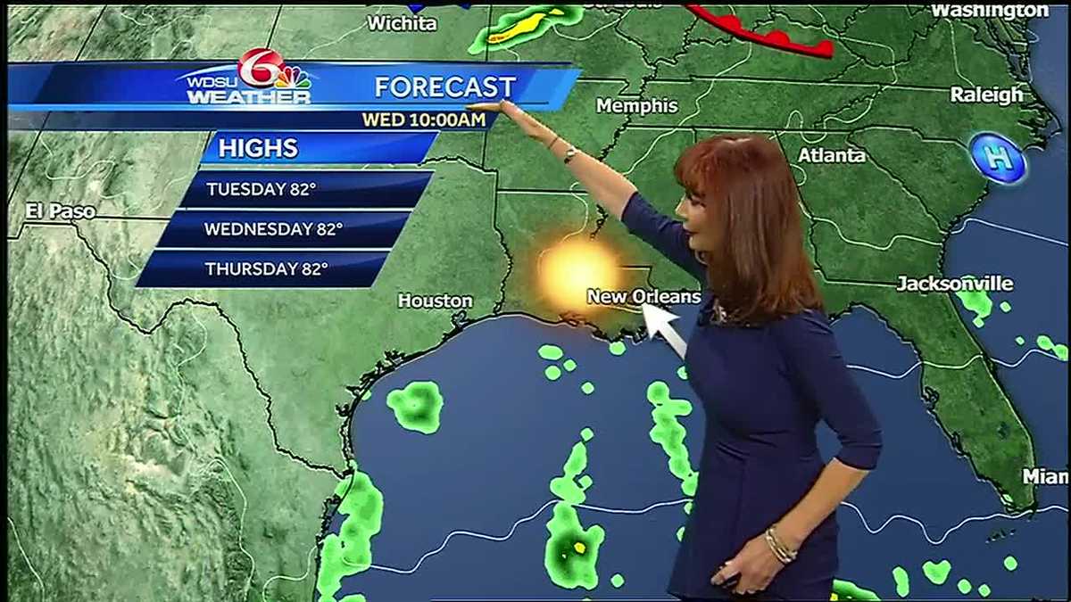 Monday Overnight: Above average temperatures through the week