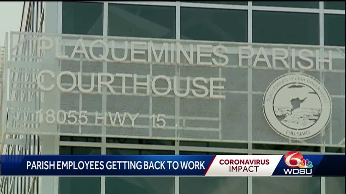 Government workers head back to jobs in Plaquemines, Terrebonne