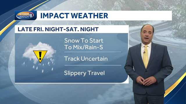 NH forecast video: Rain, snow possible this week