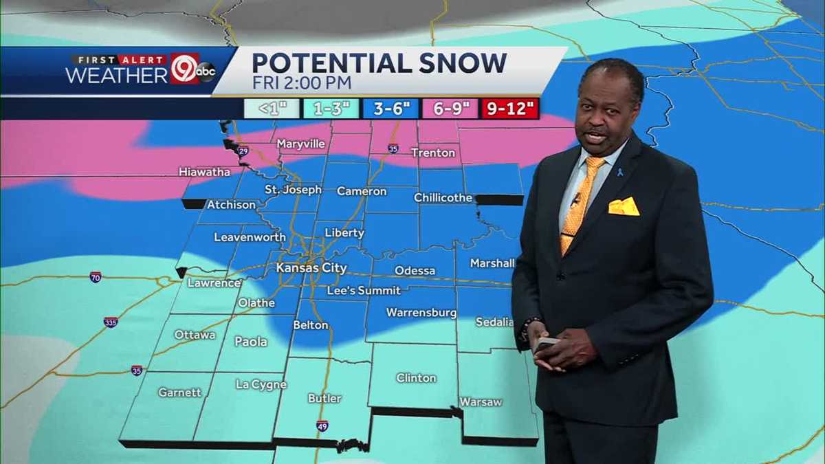 KANSAS CITY WEATHER: Metro could see 3 to 6 inches of snow with winter ...