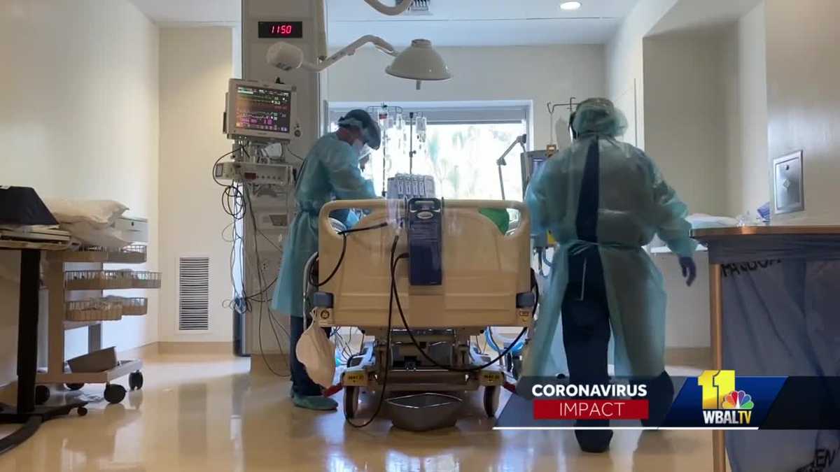 Amid Covid 19 Pandemic Some Maryland Hospitals Pushing Capacity Limits