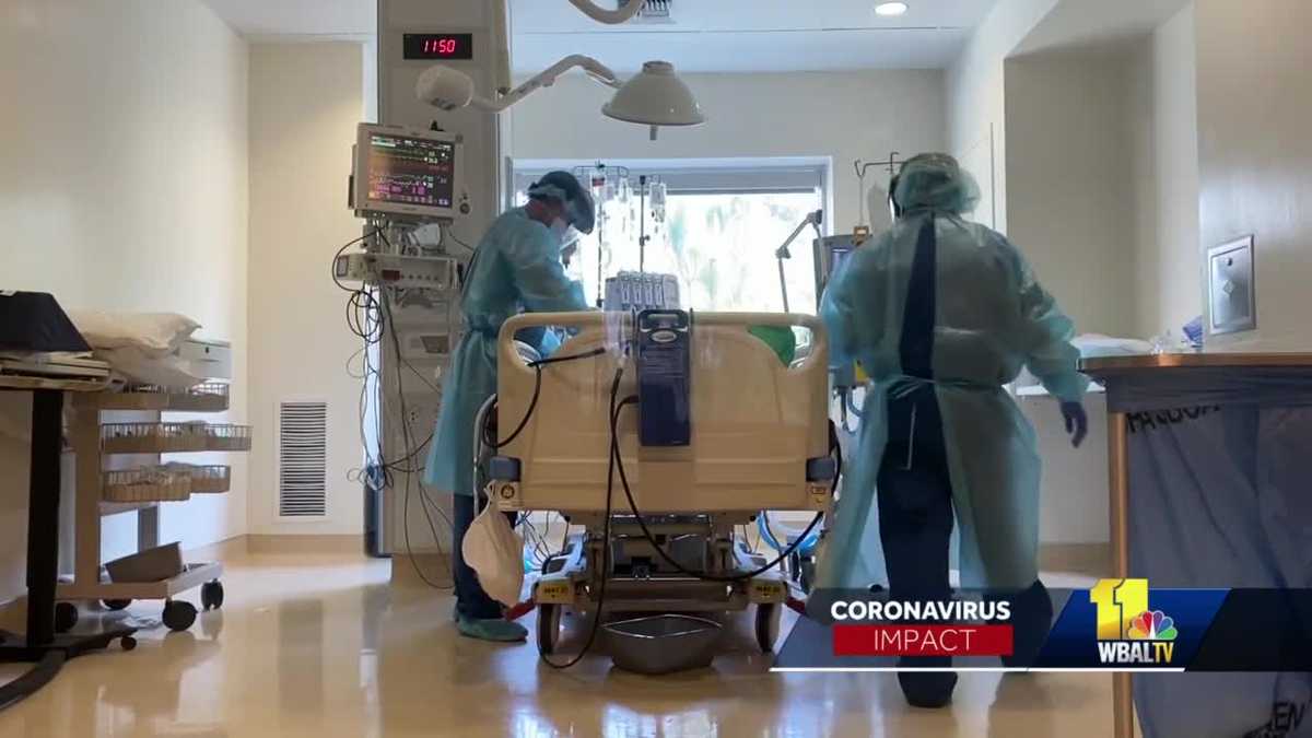 Amid Covid 19 Pandemic Some Maryland Hospitals Pushing Capacity Limits Amid Covid 19 Pandemic Some Maryland Hospitals Pushing Capacity Limits