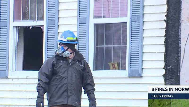 Norway family left homeless following house fire