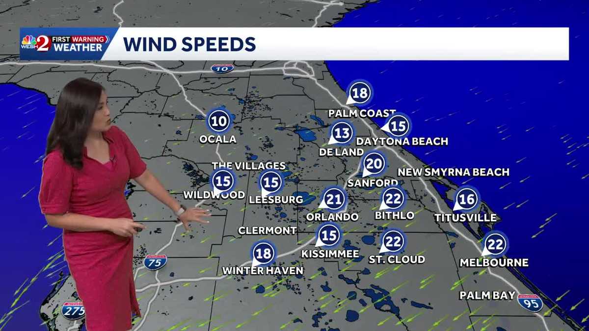 Gusty Winds, Rough Coastal Conditions | October 26th Forecast