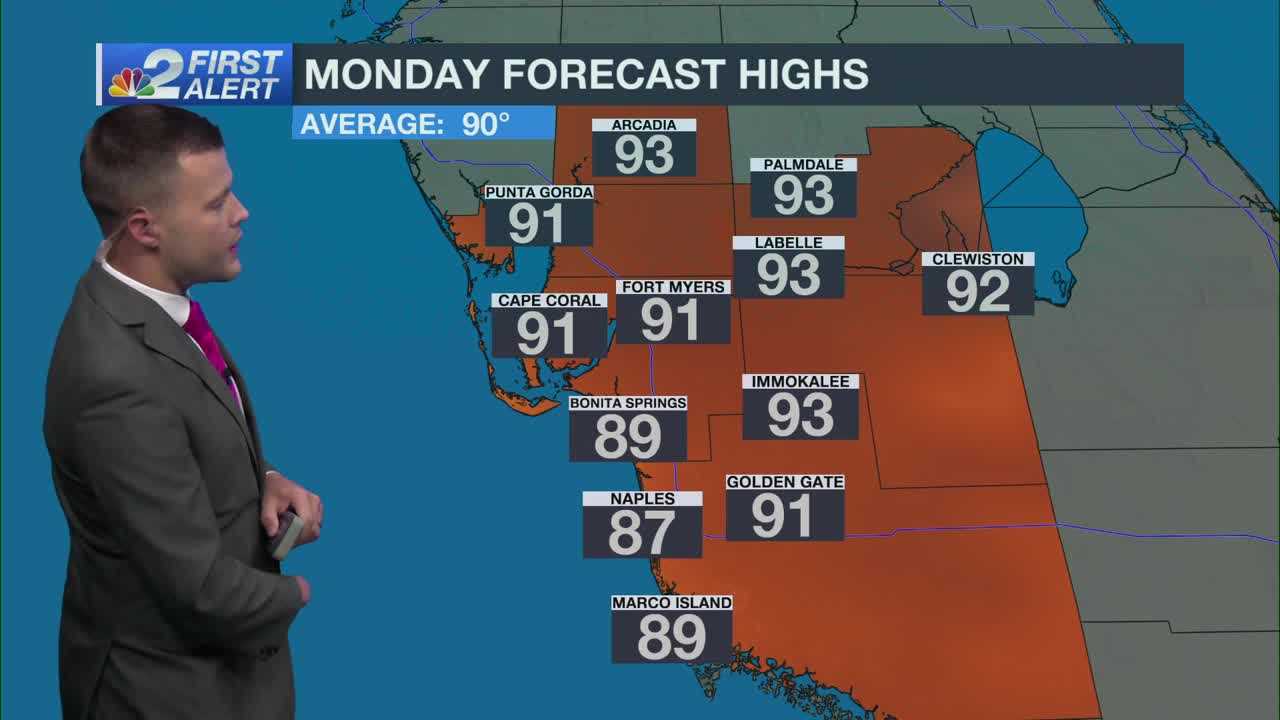 Isolated storm chances to start the week - Vimarsana News