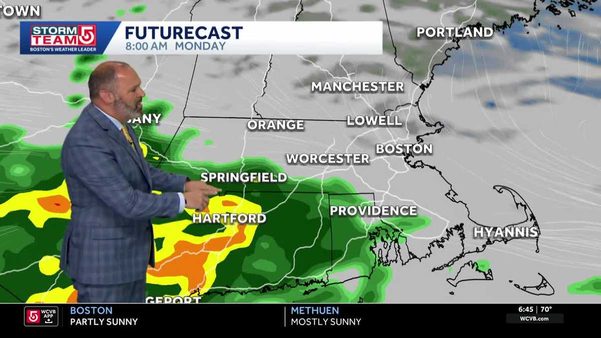  Break from the heat, rain in days ahead