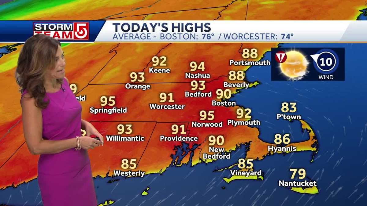 Video: Extreme heat continues as temps soar into 90s