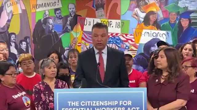 Sen. Alex Padilla introduces legislation to create pathway to citizenship for essential workers - Vimarsana News