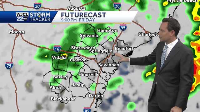 Savannah: Umbrella ready...rain chances increase Friday - Vimarsana News