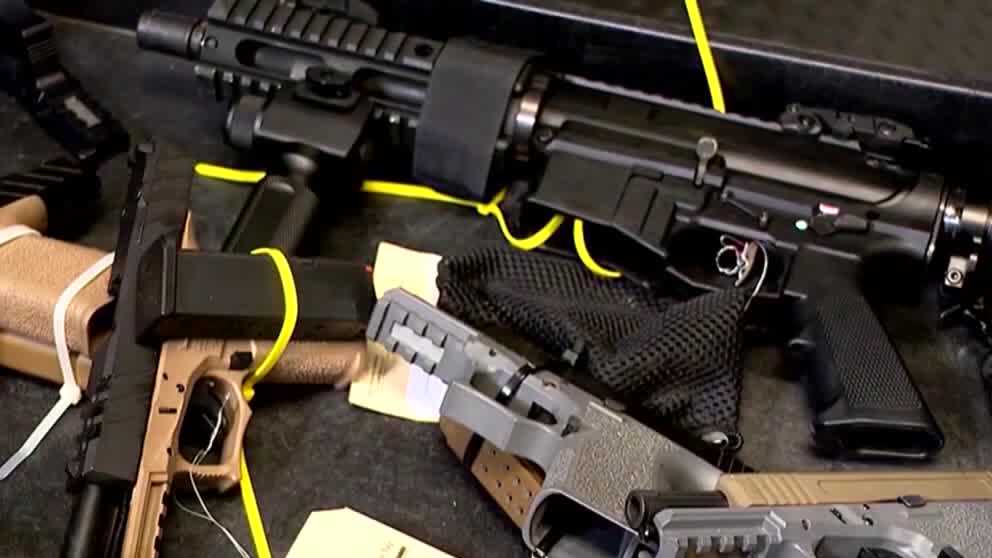 Number of seized ghost guns down 24% in Baltimore in 2024