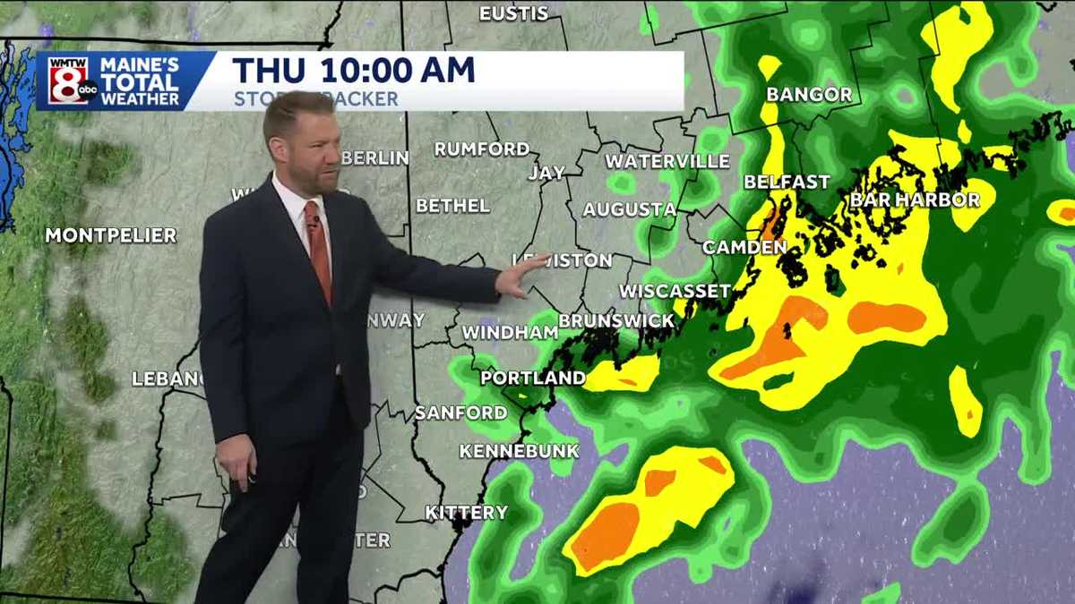 Warm Friday in Maine with Labor Day weekend starting blustery