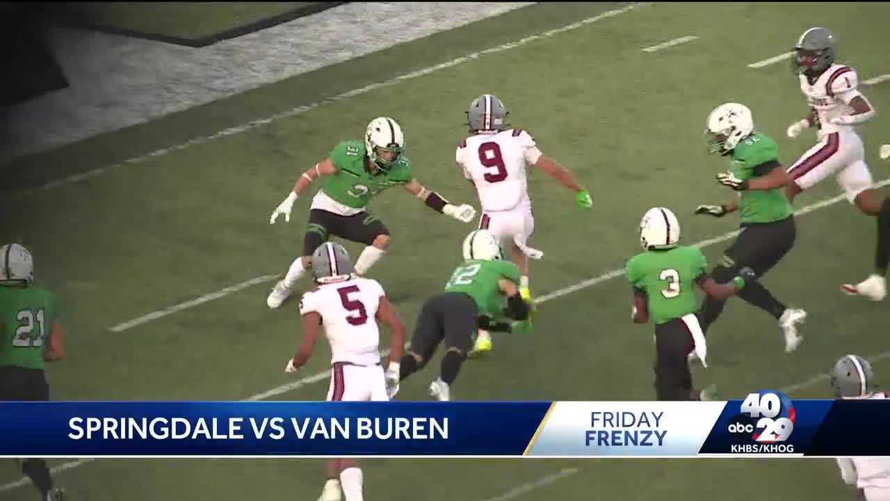 Friday Frenzy: Springdale Vs Van Buren