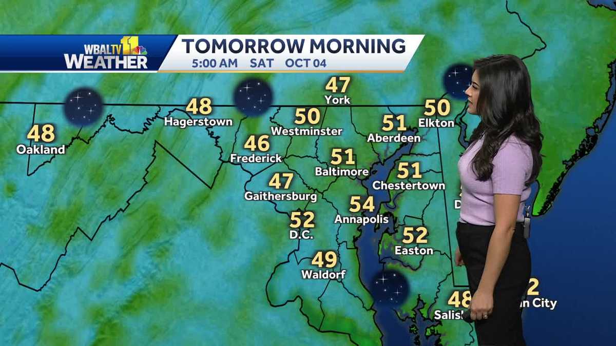 Sunshine and warmer temperatures return this weekend