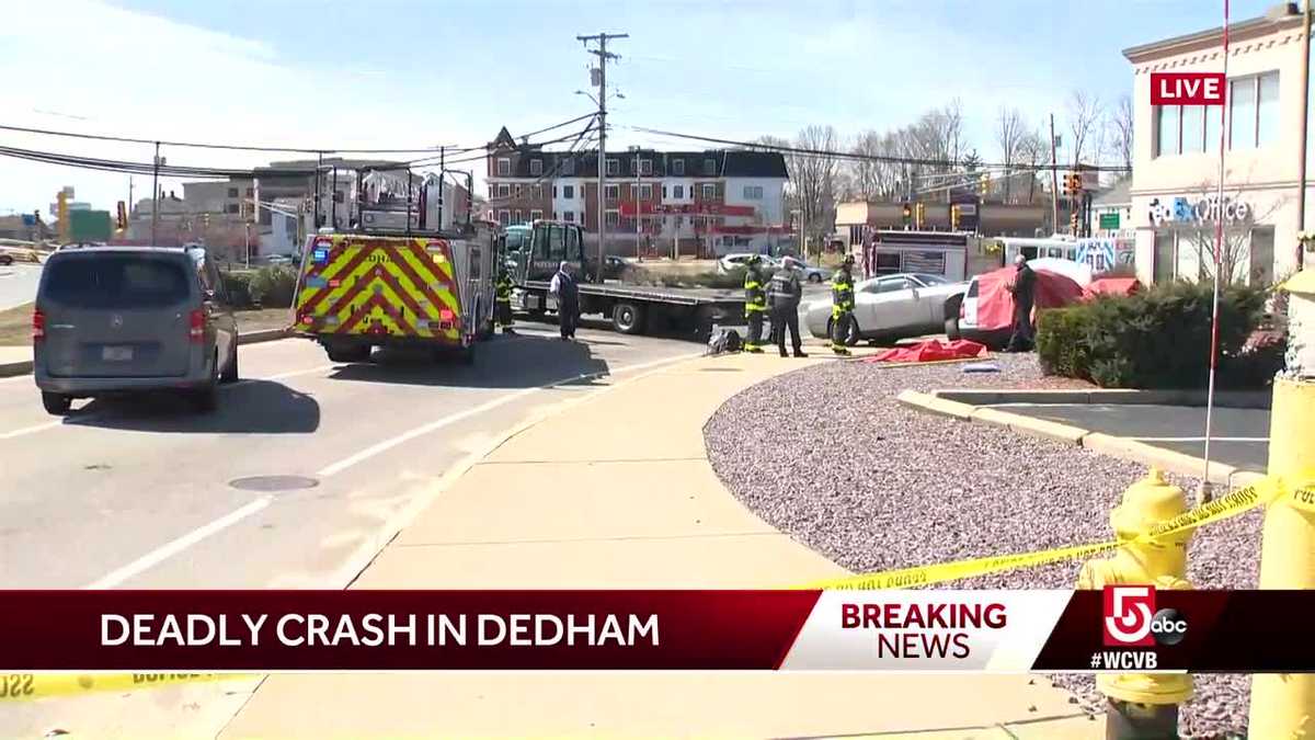 1 killed in 3car Dedham crash