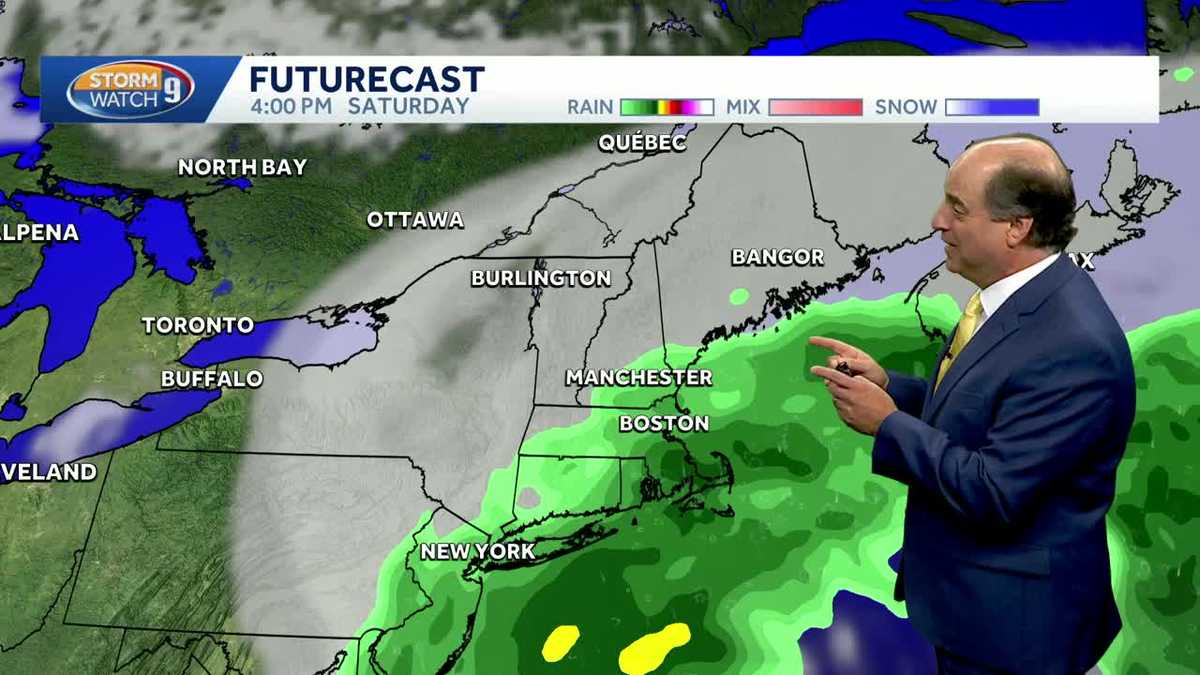NH weather video: Nor'easter could bring rain, wind, rough surf - WMUR
