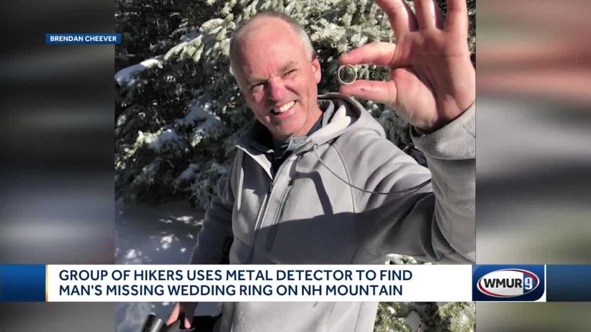 Group Of Hikers Uses Metal Detector To Find Mans Missing Wedding Ring