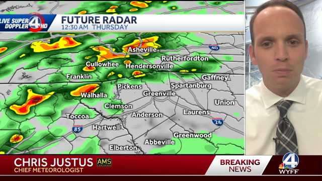 Greenville: Strong storms move through area, severe threat low - Vimarsana News