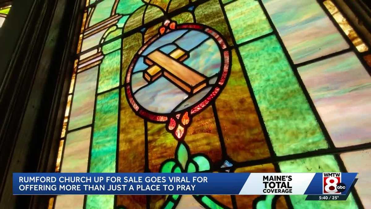 Inside a 123-year-old Maine church on the market for $150K