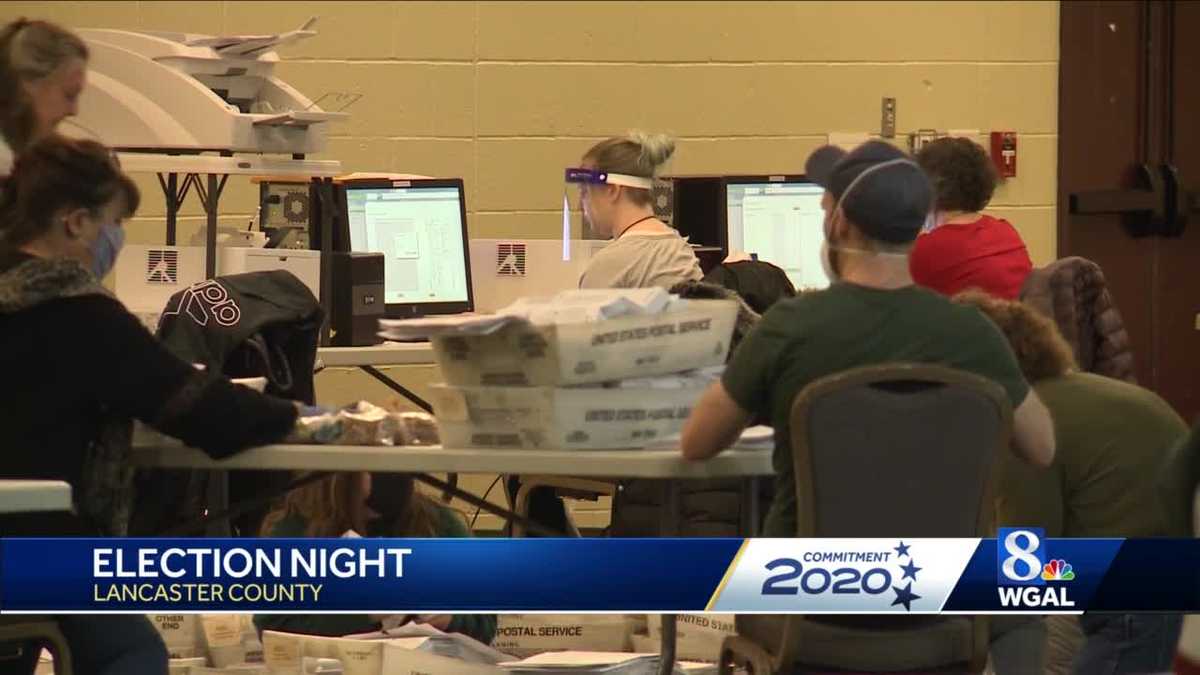 Thousands of mailin ballots are being counted in Lancaster County