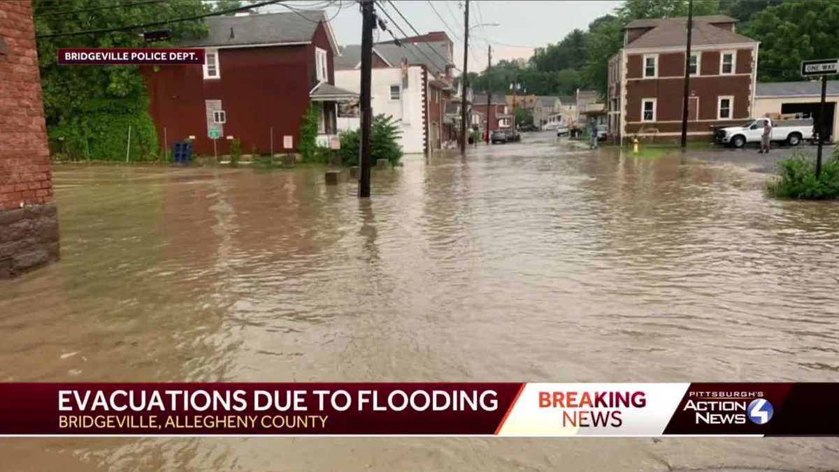 Storm leads to evacuations in Bridgeville