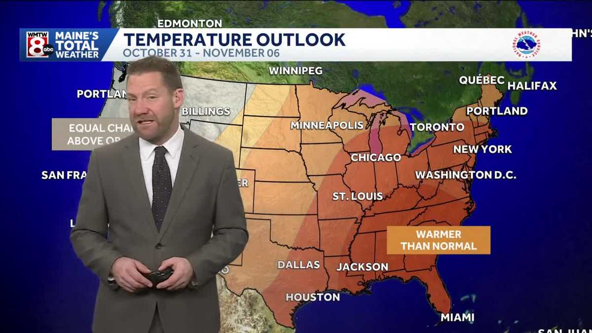Breezy and bright with a dry weekend on deck