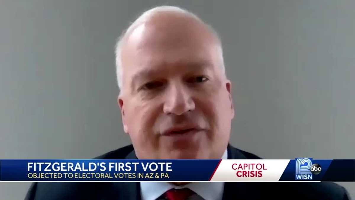 Us Rep Scott Fitzgerald Stands By Decision To Object During Electoral