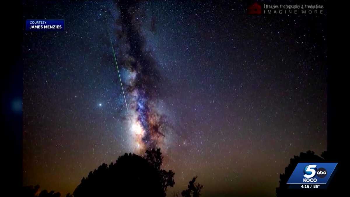 Orionid meteor shower to illuminate Oklahoma skies Monday night