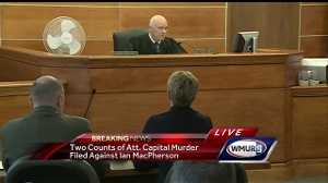 Suspect accused of shooting Manchester officers ordered held without bail
