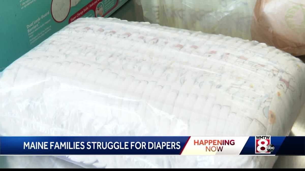 Maine families struggle with rising diaper costs