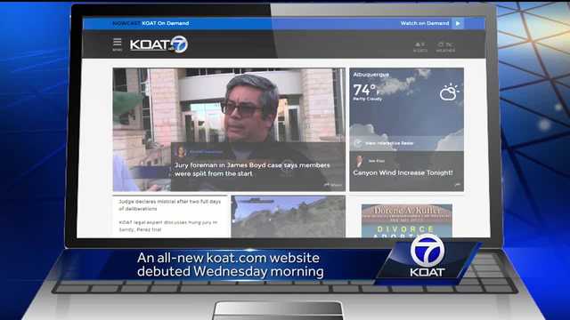 KOAT debuts newly designed website