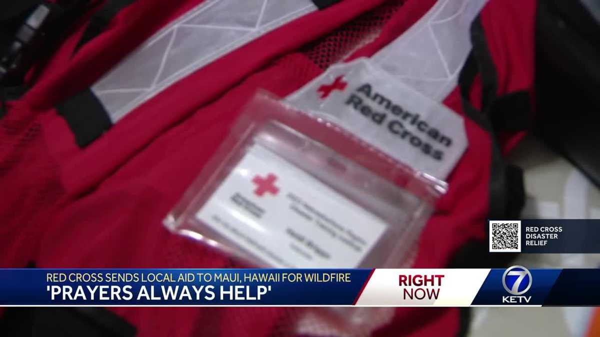 Nebraska-Iowa Red Cross sends aid to Hawaii to help with wildfire
