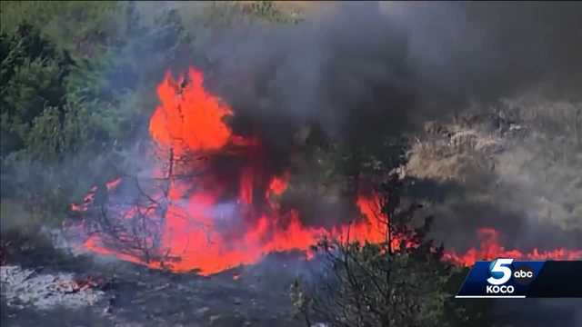 Grass fires pop up with increased fire danger risk in Oklahoma - Vimarsana News