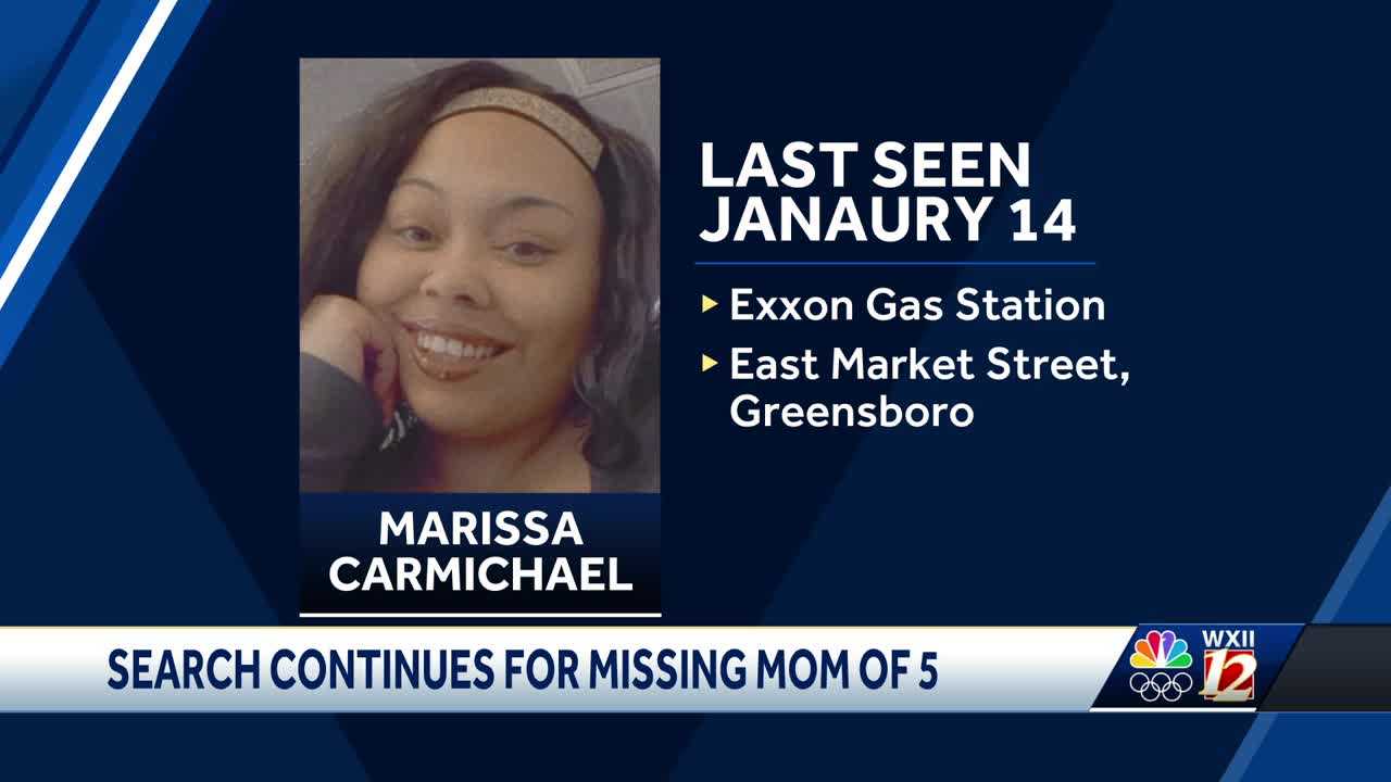 North Carolina: Friends and family still searching for missing mother of five, Marissa Carmichael last seen in January in Greensboro - Vimarsana News