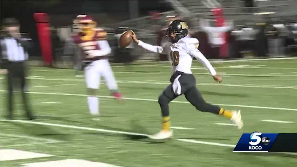 Oklahoma high school football complete scores Week 8