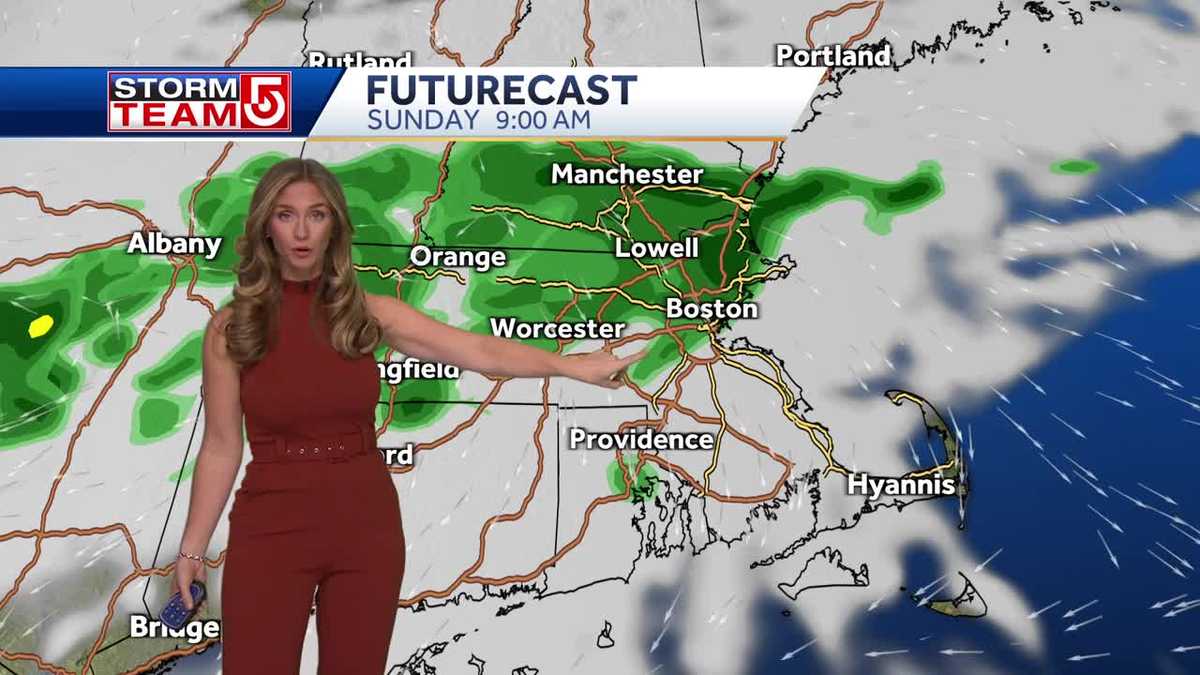 Video: Cool With Some Showers Through Monday