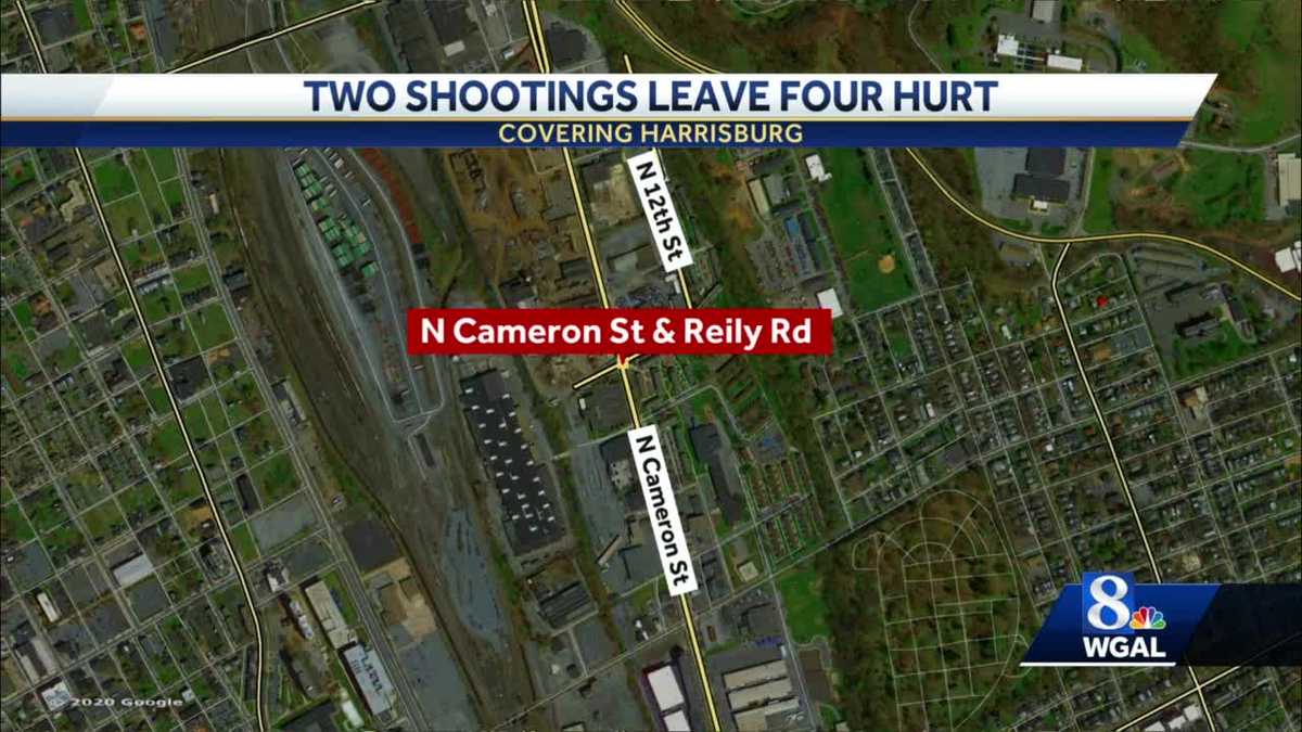 HARRISBURG Four injured in two separate shootings