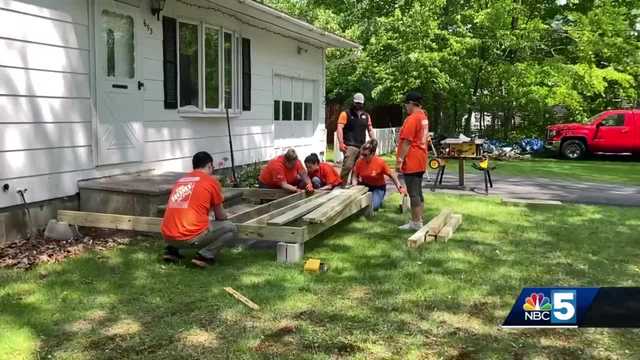 VT volunteers, Home Depot Foundation help Korean War vet with home repairs - Vimarsana News