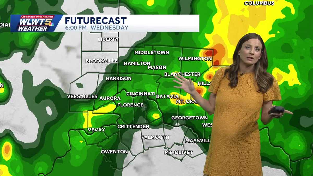 Storms continue this evening in Cincinnati; more Thursday