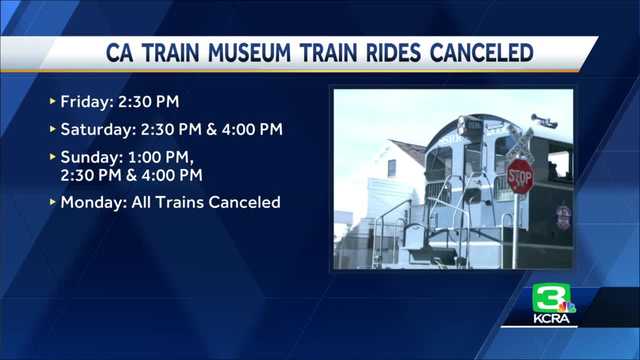 Heat cancels Sacramento Railroad Museum's weekend excursion train rides - Vimarsana News