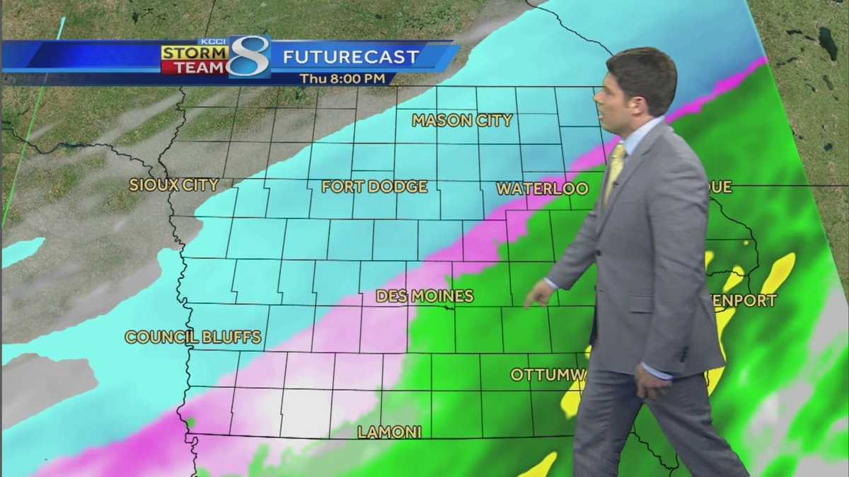 Videocast: Thanksgiving freezing rain and snow timeline