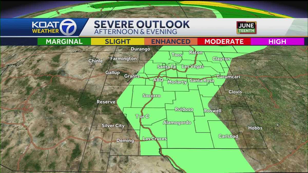 New Mexico forecast: Some storms Friday with increasing wind