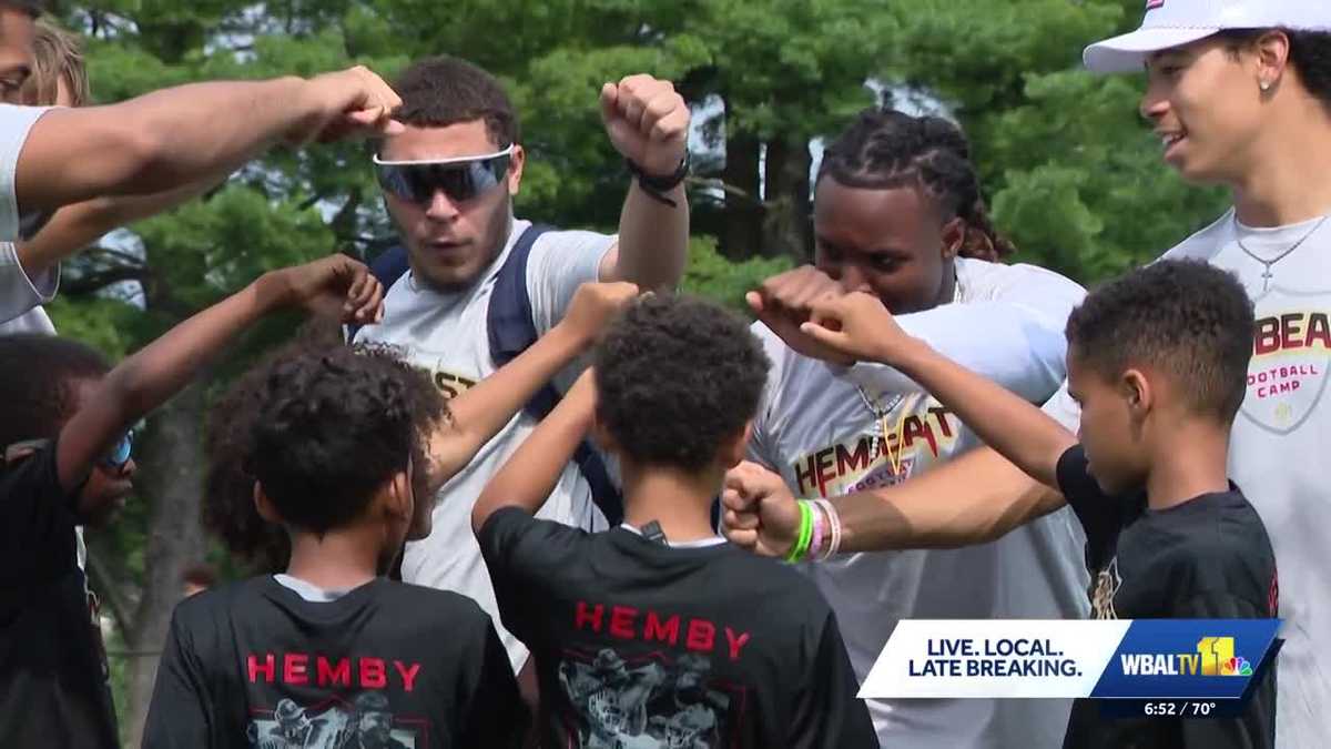 Roman Hemby hosts youth football camp in Bel Air