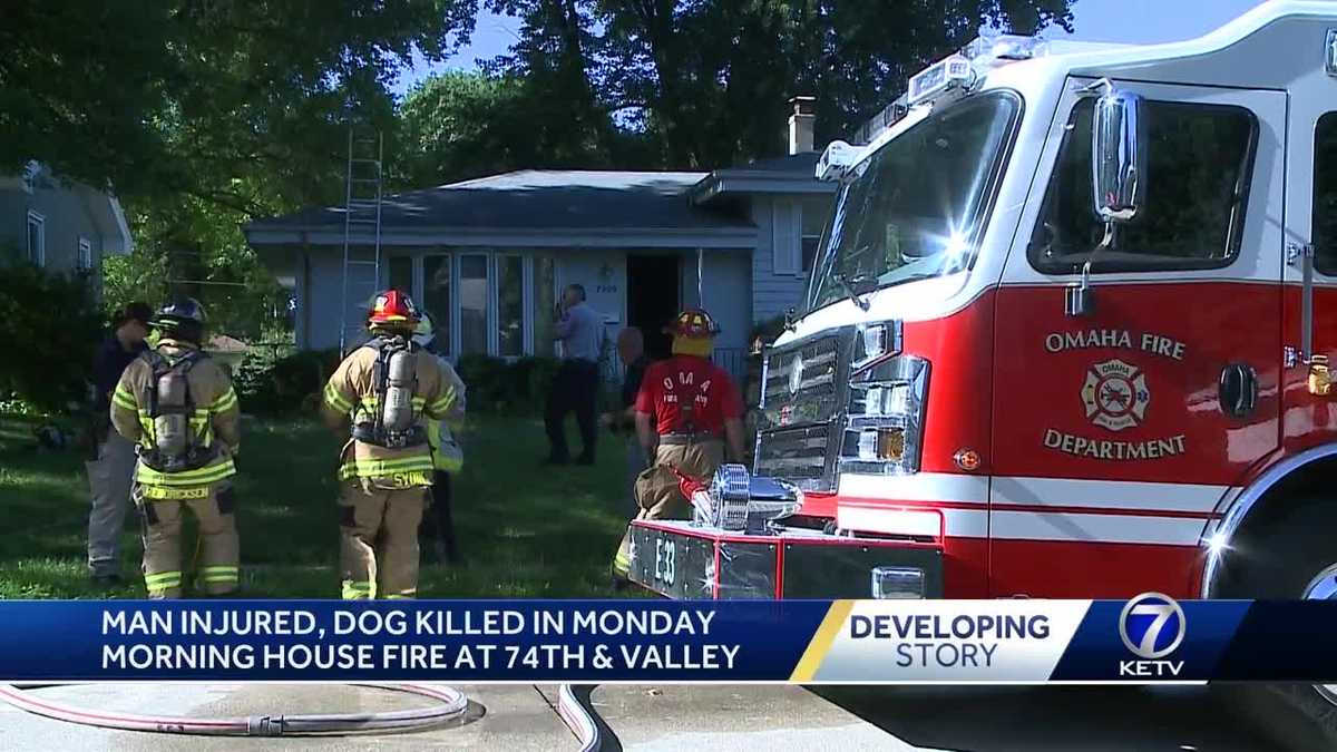 Man injured, dog killed in Monday morning house fire at 74th, Valley