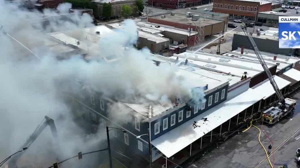 'It’s Heart-Wrenching': Fire destroys historic Alabama building