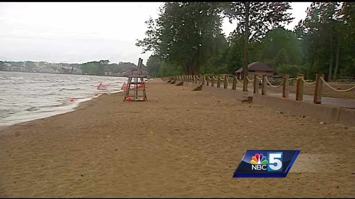 Rain Puts A Damper On Plattsburgh City Beach Attendance