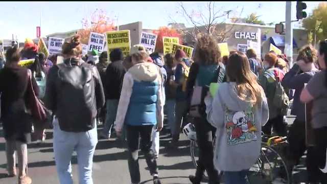 UNM walkout, hundreds call for ceasefire amid Israel-Hamas war - Vimarsana News
