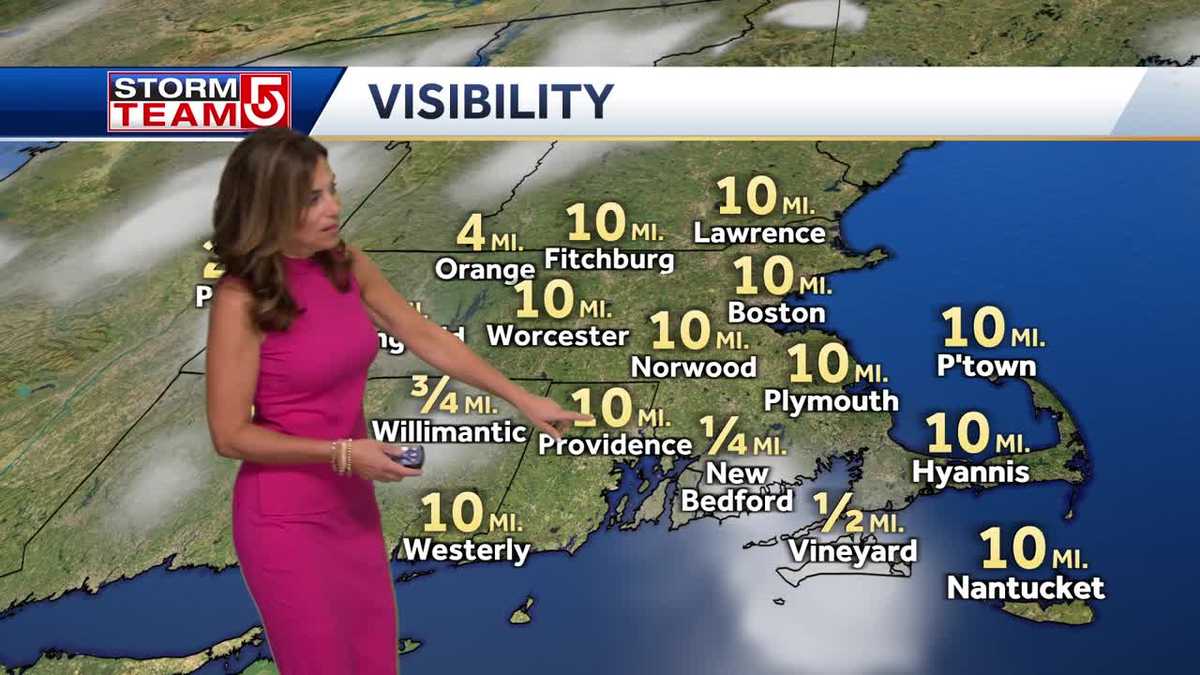 Video: Hazy, sunny day with temps in 80s