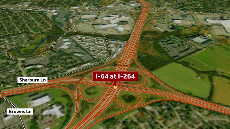 LMPD investigating after driver killed in early-morning crash on I-64