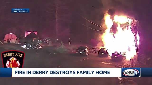 Fire in Derry destroys family home - Vimarsana News